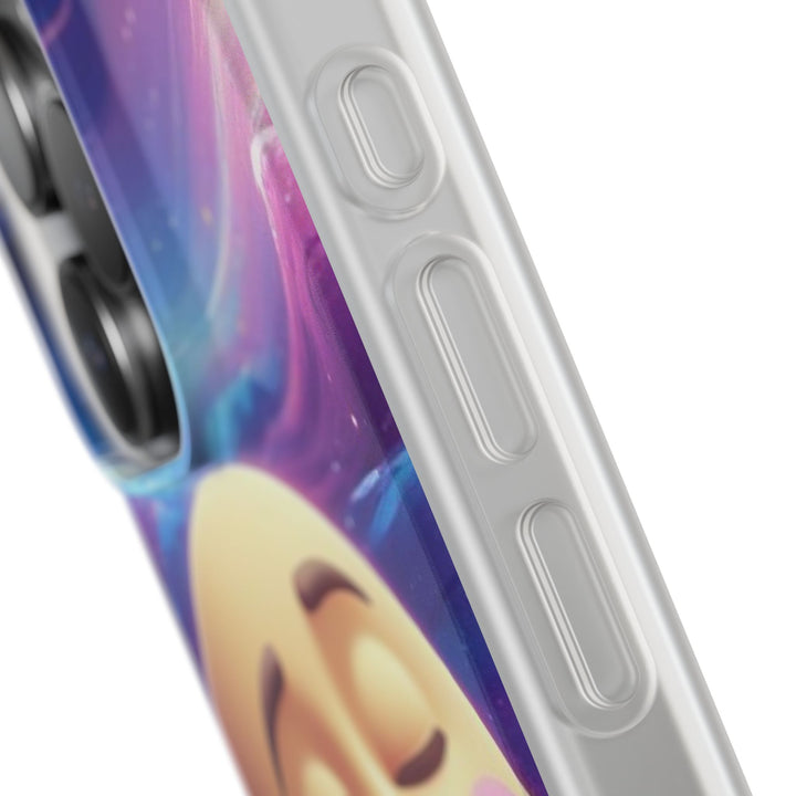 Flexi Case – Dreamy Galaxy Moon | Slim, Stylish & Durable Phone Cover