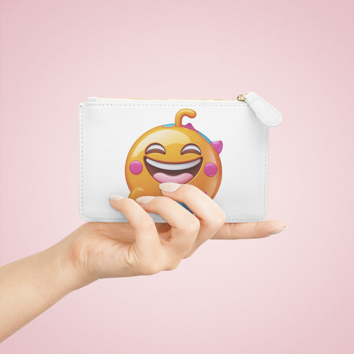Personalized Emoji Mini Clutch – Vegan Leather, Fun & Chic Custom Bag