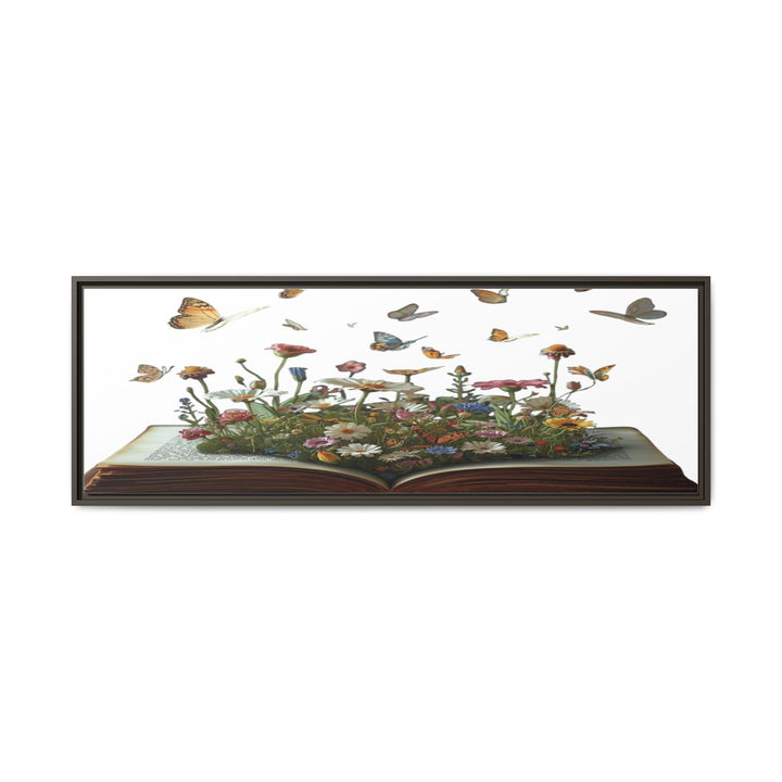 Whimsical Pop-Up Book Matte Canvas Art—Sustainable Framed Wall Décor