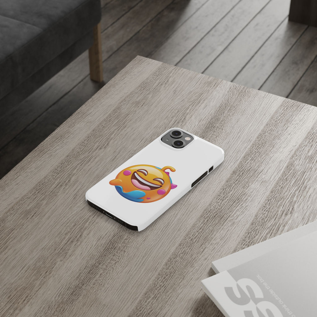 Emoji Joy Slim Phone Case – Ultra-Thin, Glossy, Playful & Protective