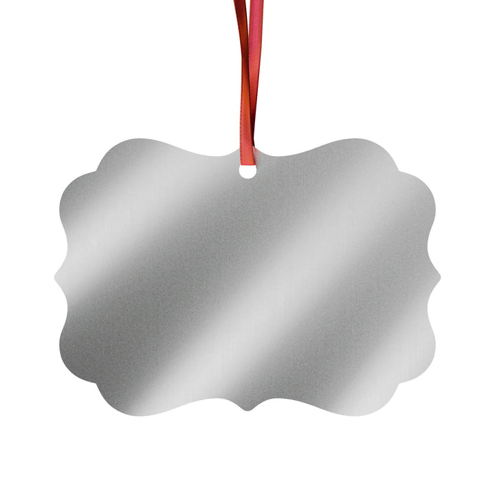 Personalized Aluminum Ornaments – Tropical Leaf Design, Custom Sets, Gift-Ready