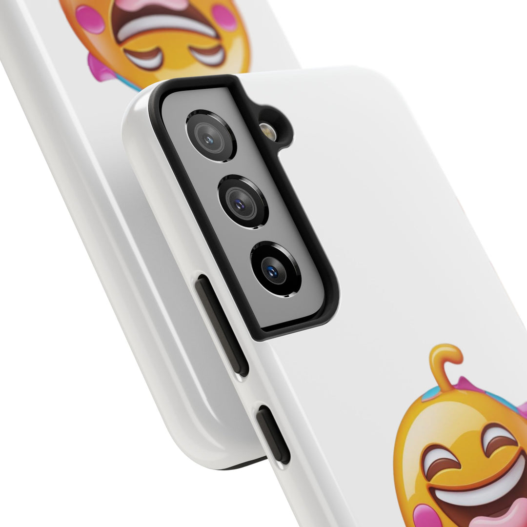 Tough Emoji Phone Case – Shockproof, Cute Cartoon Cover for iPhone & Samsung