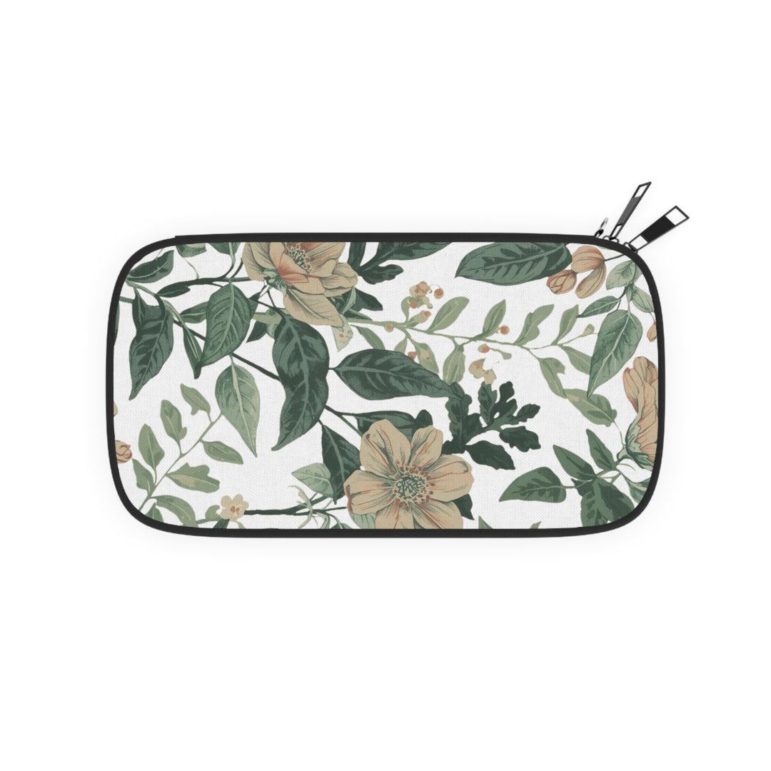 Floral RFID Passport Wallet – Vintage Botanical, Vegan Leather Travel Clutch