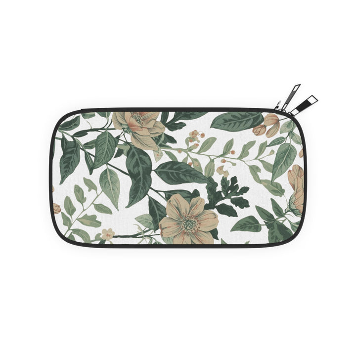 Floral RFID Passport Wallet – Vintage Botanical, Vegan Leather Travel Clutch