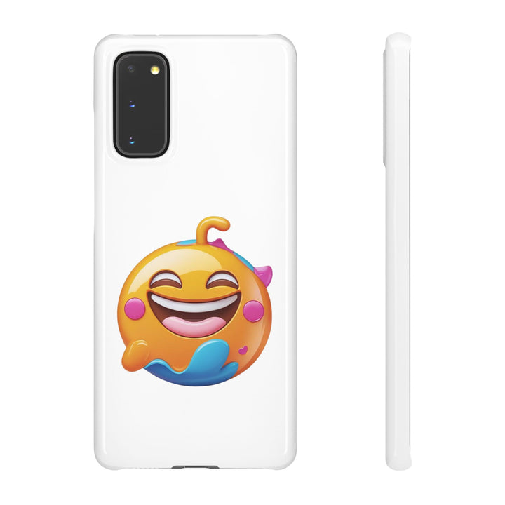 Emoji Joyful Vibe Snap Case – Sleek, Durable, Fun Cartoon Phone Cover