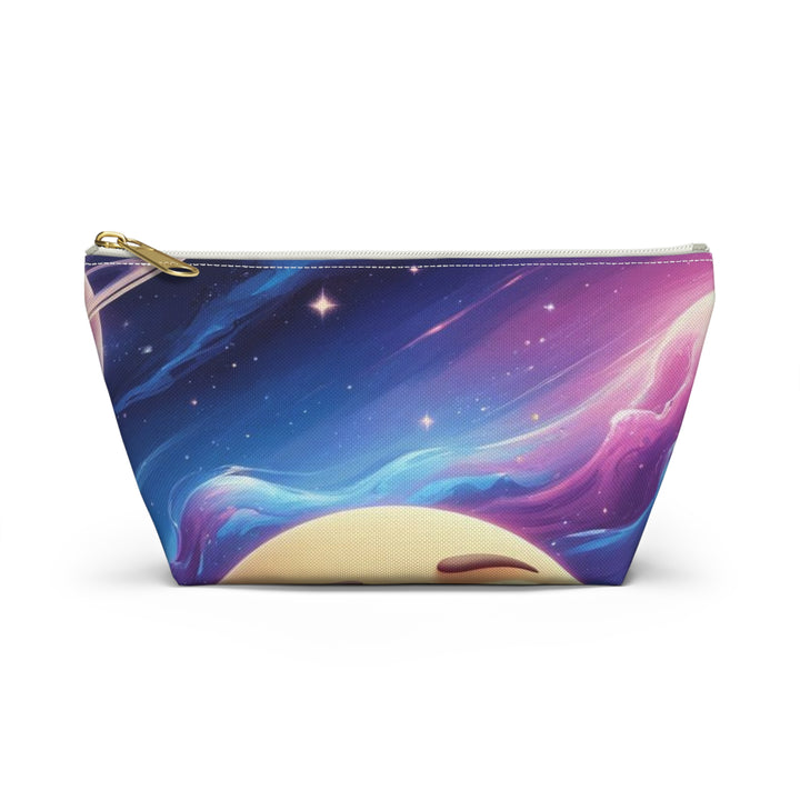 Galaxy Moon T-Bottom Accessory Pouch – Chic Space Makeup & Travel Bag