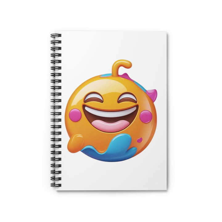 Emoji Smile Spiral Notebook – Ruled Line, Fun & Vibrant Premium Journal