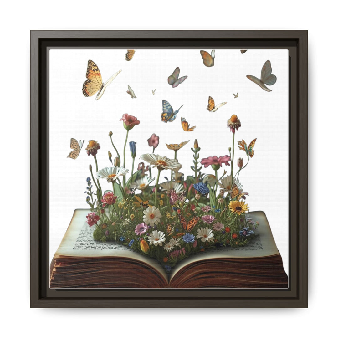 Whimsical Pop-Up Book Matte Canvas Art—Sustainable Framed Wall Décor