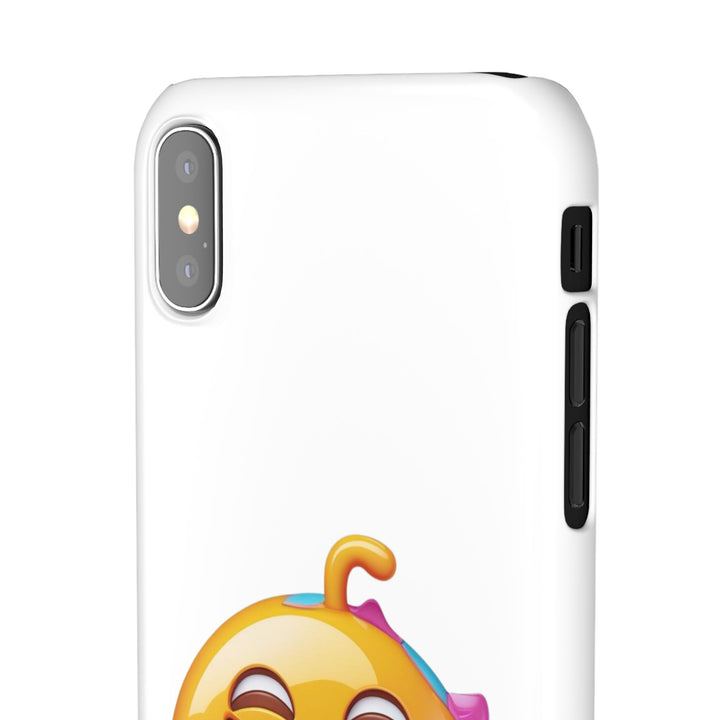 Emoji Joyful Vibe Snap Case – Sleek, Durable, Fun Cartoon Phone Cover