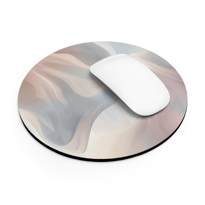 Personalized Pastel Abstract Mouse Pad – Soft, Stylish & Non-Slip Desk Mat