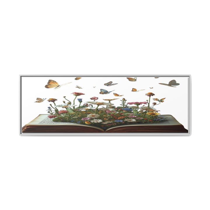 Whimsical Pop-Up Book Matte Canvas Art—Sustainable Framed Wall Décor