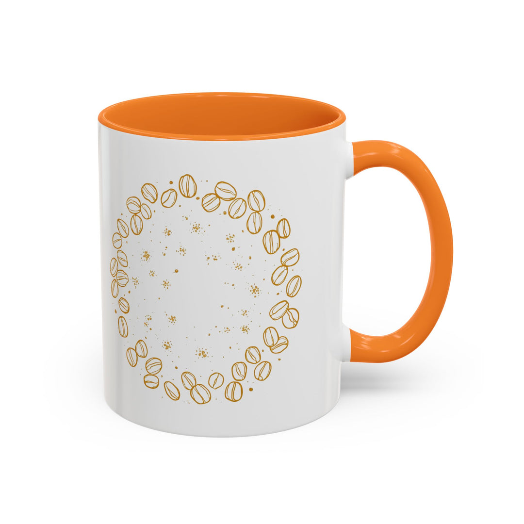 Colorful Modern Coffee Mugs 11oz/15oz – Hand-Drawn Cafe Art, Trendy Gift