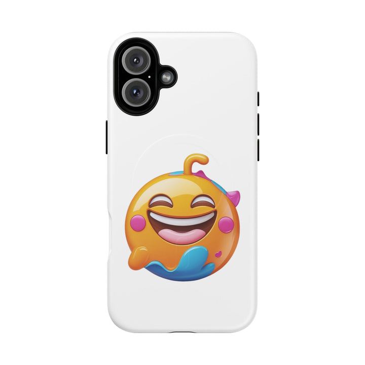 Tough Magnetic Emoji Case – Dual-Layer MagSafe Cover, Fun & Vibrant Design